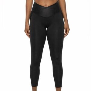 Xersion Move Legging High Rise 7/8 Ankle Leggings w Side Pockets Women’s L Large